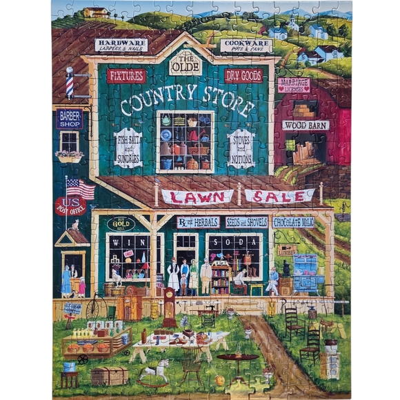 MasterPieces Town & Country: The Old Country Store, 300 Piece EZ Grip Puzzle - Picture 2 of 6
